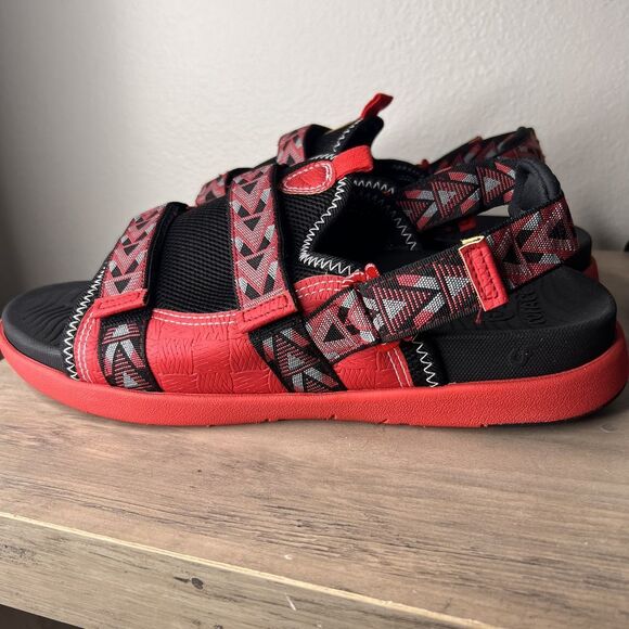 COFACE Men's Size 13 Slide Sandals with Arch Support Removable Ankle Strap NWT - Picture 3 of 9